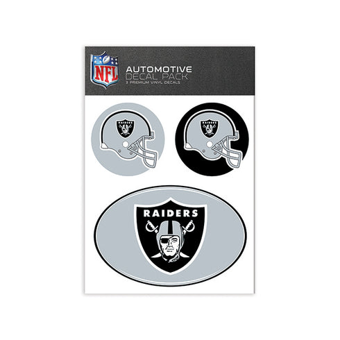 Las Vegas Raiders Medium Decal Pack