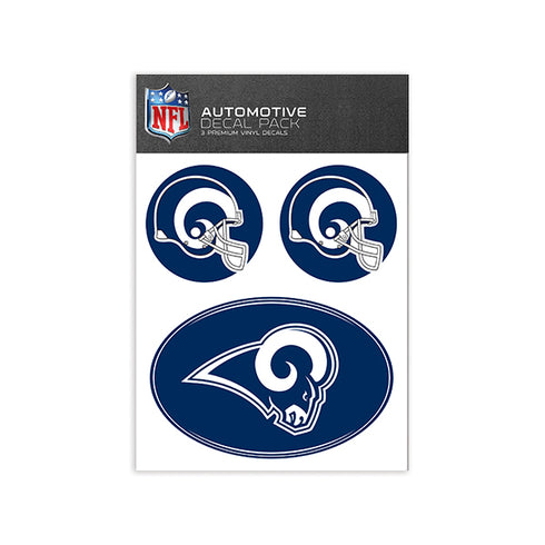 Los Angeles Rams Medium Decal Pack