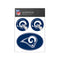 Los Angeles Rams Medium Decal Pack