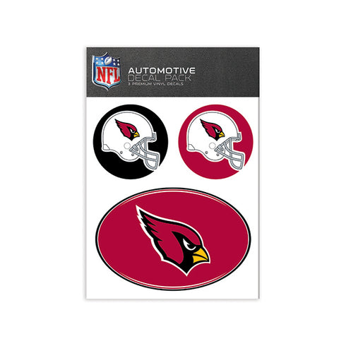 Arizona Cardinals Medium Decal Pack
