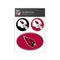 Arizona Cardinals Medium Decal Pack
