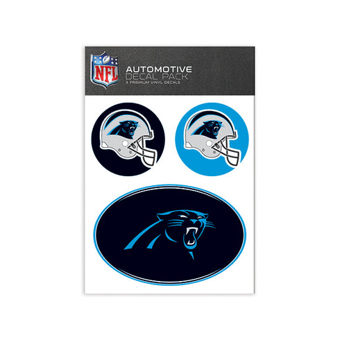 Carolina Panthers Medium Decal Pack