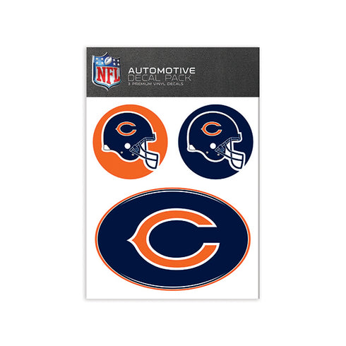 Chicago Bears Medium Decal Pack