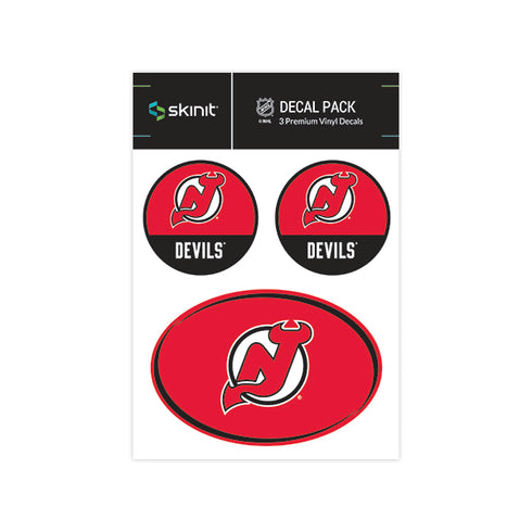 New Jersey Devils Medium Decal Pack