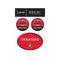 Ottawa Senators Medium Decal Pack