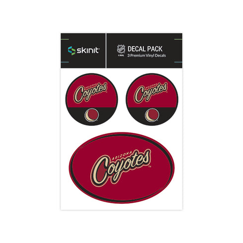 Arizona Coyotes Medium Decal Pack