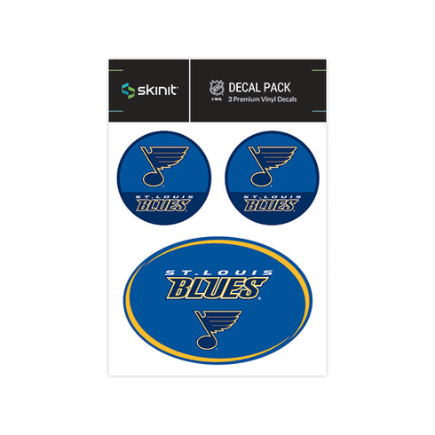 St. Louis Blues Medium Decal Pack