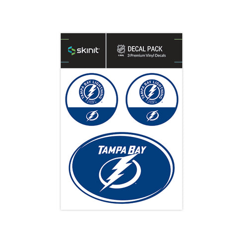 Tampa Bay Lightning Medium Decal Pack