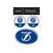 Tampa Bay Lightning Medium Decal Pack