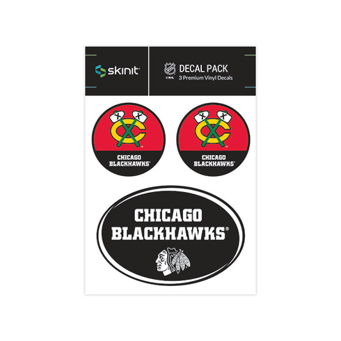 Chicago Blackhawks Medium Decal Pack