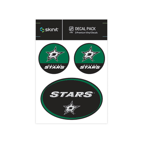 Dallas Stars Medium Decal Pack