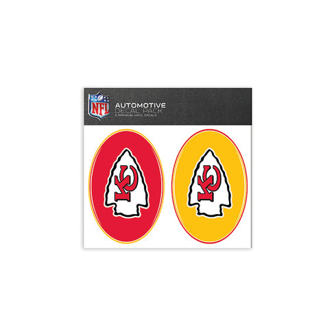 Kansas City Chiefs Small Decal Pack
