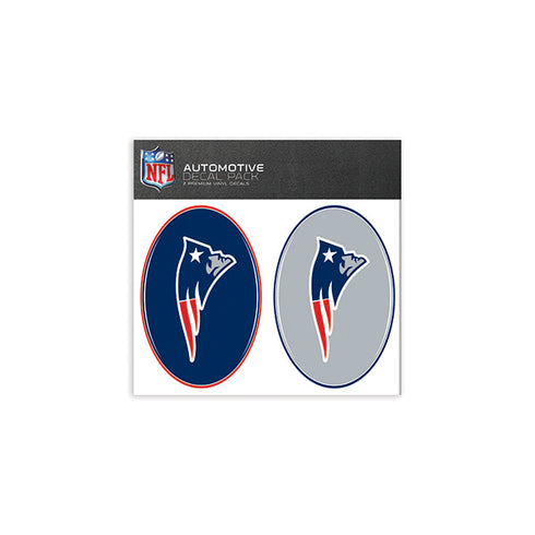 New England Patriots Small Decal Pack
