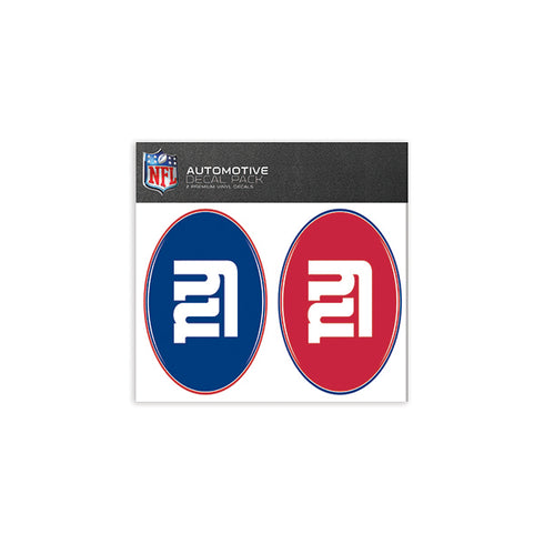 New York Giants Small Decal Pack