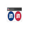 New York Giants Small Decal Pack