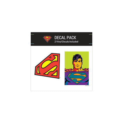Superman Neon Small Decal Pack