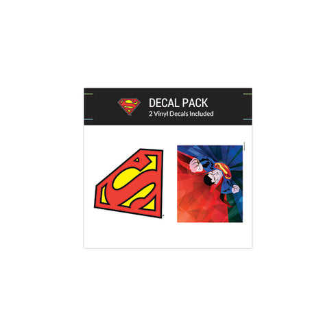 Superman Crystalized Small Decal Pack