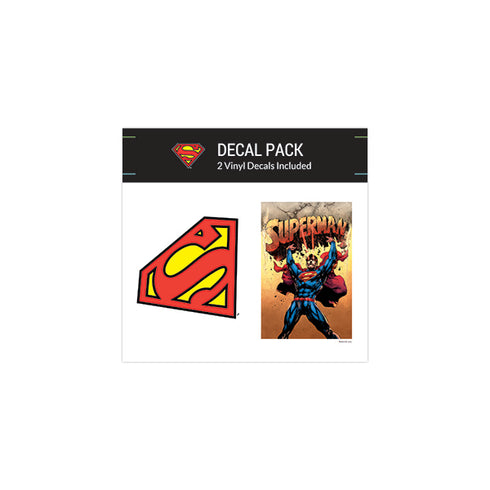 Superman Comicbook Hero Small Decal Pack