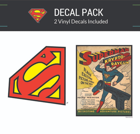 Superman Vintage Collection Small Decal Pack