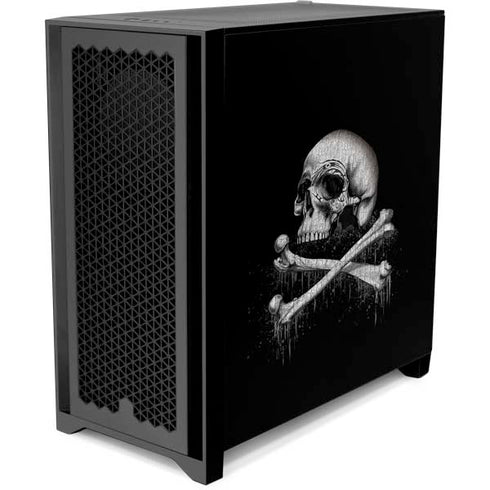 Alchemy Carta Blackbloods Bones Corsair 4000D Tempered Glass Mid-Tower ATX Case Skin