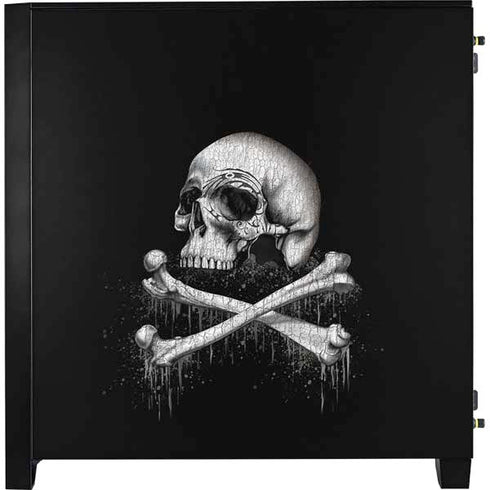 Alchemy Carta Blackbloods Bones Corsair 4000D Tempered Glass Mid-Tower ATX Case Skin