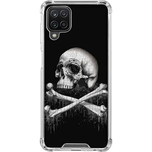 Alchemy Carta Blackbloods Bones Galaxy A12 Clear Case