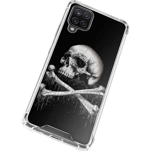 Alchemy Carta Blackbloods Bones Galaxy A12 Clear Case