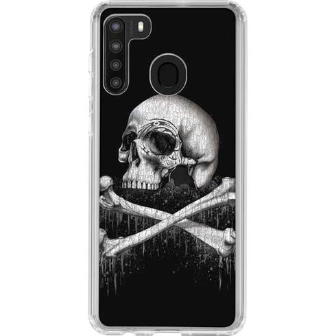 Alchemy Carta Blackbloods Bones Galaxy A21 Clear Case