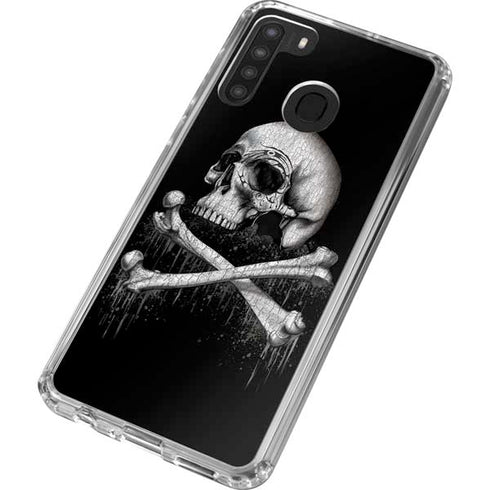Alchemy Carta Blackbloods Bones Galaxy A21 Clear Case