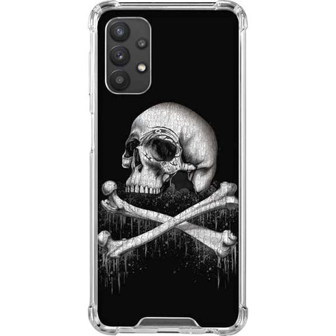Alchemy Carta Blackbloods Bones Galaxy A32 5G Clear Case