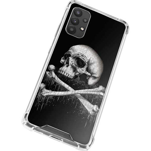 Alchemy Carta Blackbloods Bones Galaxy A32 5G Clear Case