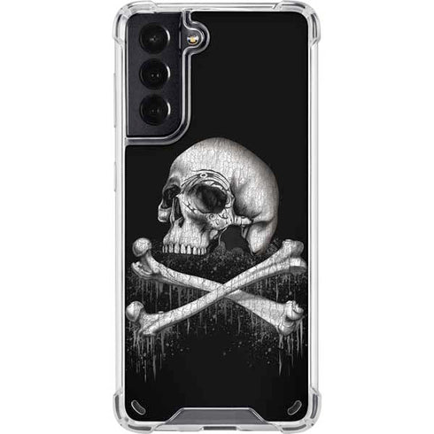 Alchemy Carta Blackbloods Bones Galaxy S21 5G Clear Case