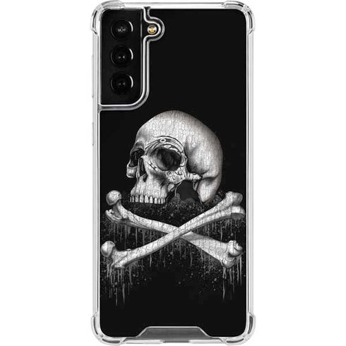 Alchemy Carta Blackbloods Bones Galaxy S21 FE Clear Case