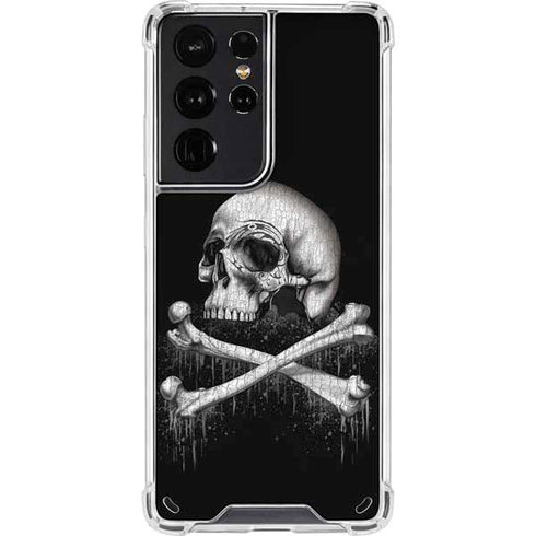 Alchemy Carta Blackbloods Bones Galaxy S21 Ultra 5G Clear Case