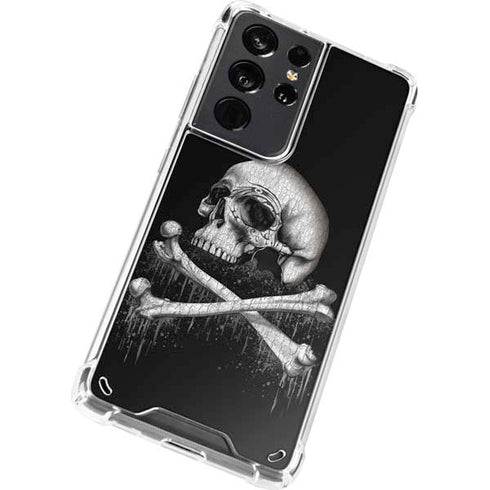 Alchemy Carta Blackbloods Bones Galaxy S21 Ultra 5G Clear Case