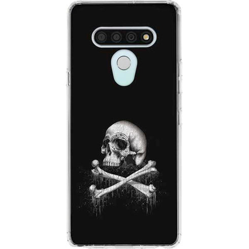 Alchemy Carta Blackbloods Bones LG Stylo 6 Clear Case