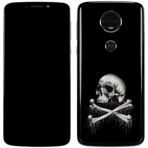 Alchemy Carta Blackbloods Bones Moto E5 Plus Skin
