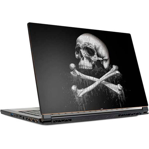 Alchemy Carta Blackbloods Bones MSI GS65 Stealth Laptop Skin