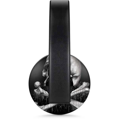 Alchemy Carta Blackbloods Bones PlayStation 4 Gold Wireless Headset Skin