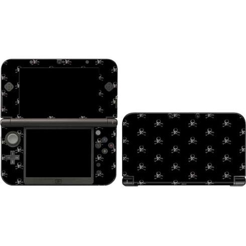Alchemy Skull and Crossbone Pattern 3DS XL 2015 Skin