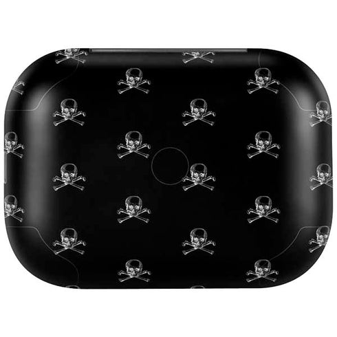 Alchemy Skull and Crossbone Pattern Amazon Echo Buds Skin