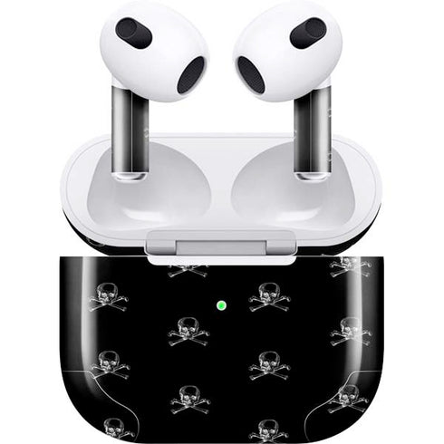 Alchemy Skull and Crossbone Pattern Apple AirPods (3rd Gen 2021) Skin