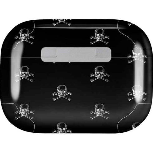 Alchemy Skull and Crossbone Pattern Apple AirPods Pro Skin