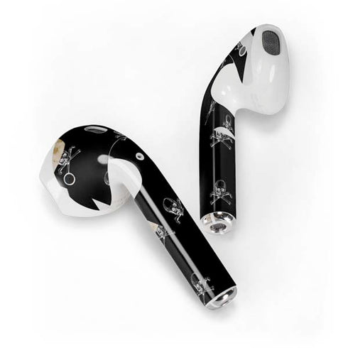 Alchemy Skull and Crossbone Pattern Apple AirPods Skin