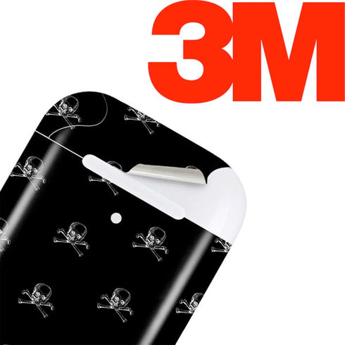 Alchemy Skull and Crossbone Pattern Apple AirPods Skin