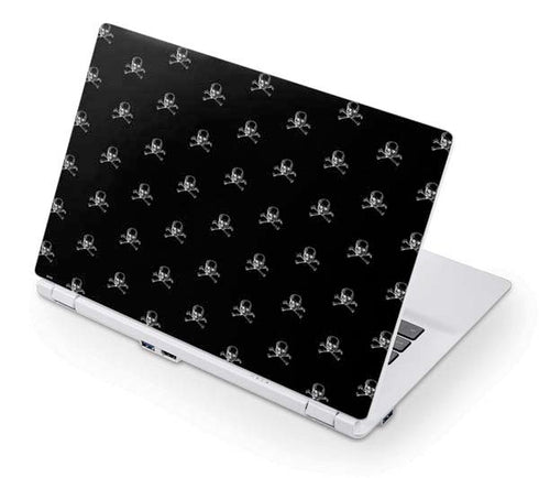 Alchemy Skull and Crossbone Pattern Acer Chromebook Skin