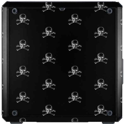 Alchemy Skull and Crossbone Pattern Cooler Master MasterBox Q300L Mini Tower Skin