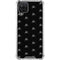 Alchemy Skull and Crossbone Pattern Galaxy A12 Clear Case