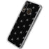 Alchemy Skull and Crossbone Pattern Galaxy A20 Clear Case