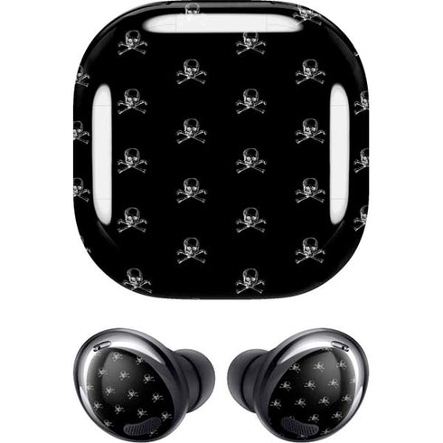 Alchemy Skull and Crossbone Pattern Galaxy Buds Pro Skin